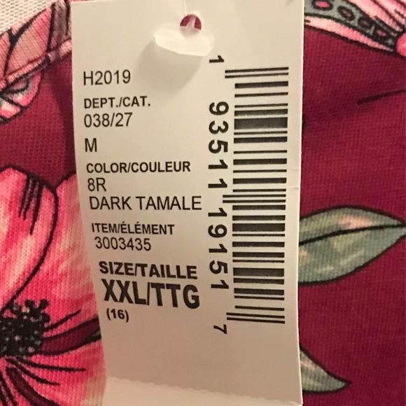 Girls children’s place dress size XXL purple and pink with butterflies - Picture 4 of 5